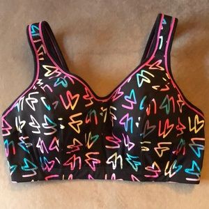 Lane Bryant High-Impact Rainbow Sports Bra